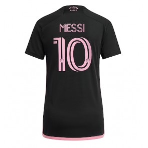 Inter Miami Lionel Messi #10 Udebanetrøje Dame 2023-24 Kort ærmer